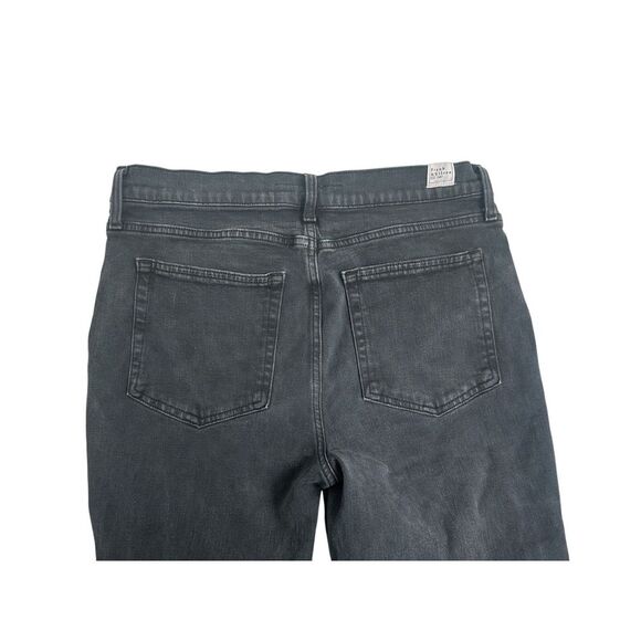 Frank & Eileen Cork The Everyday High Waist Straight Leg Jeans Worn Black sz 30 - Picture 10 of 12